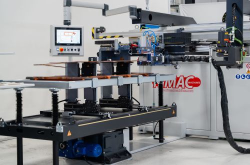 macchina automatica brasatura bobine polari